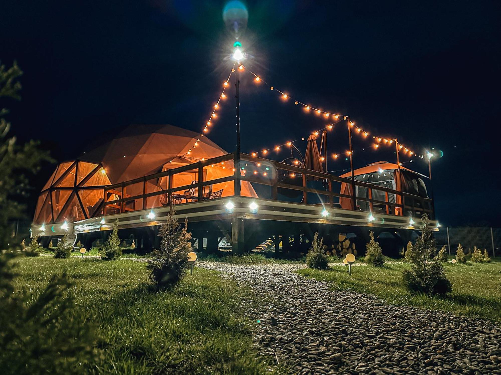 Вилла The Dome Breaza Экстерьер фото